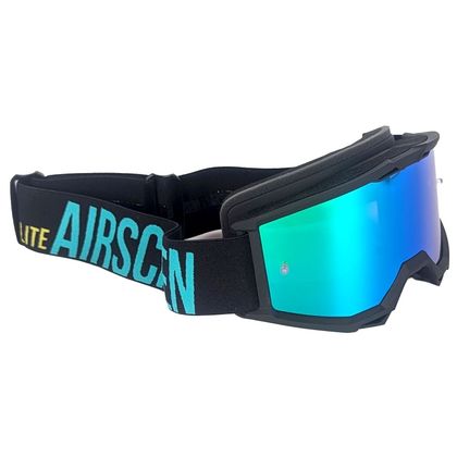 Masque cross Airscreen Lite 02 MX écran Iridium 2025 - Noir Ref : ASM0099 / 001-027-IR2 