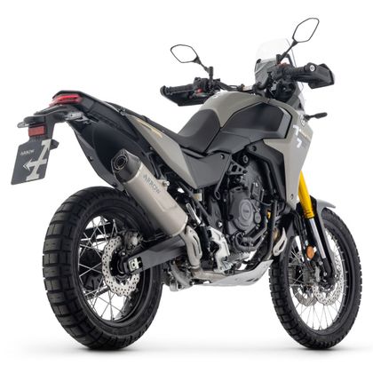 Silencieux Arrow INDY RACE EVO EMBOUT CARBONE - Gris