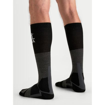 Alpinestars AT 8 MERINO® Sokker - Grå / Sort.
