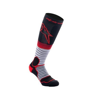 Alpinestars MX PRO Socken MX - Grau / Rot