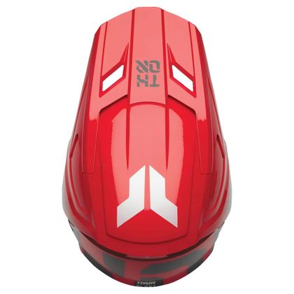 Thor FLEET - FORGE - CHILDREN 2025 Cross helmet - Black / Red