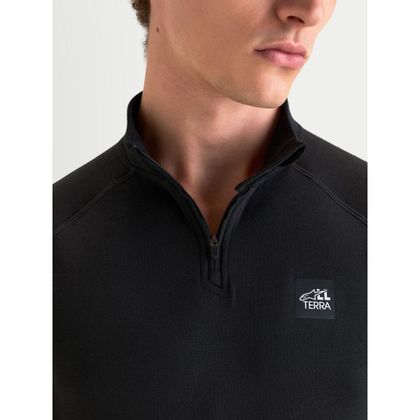 Technický dres Alpinestars AT 8 MERINO® - Čierna