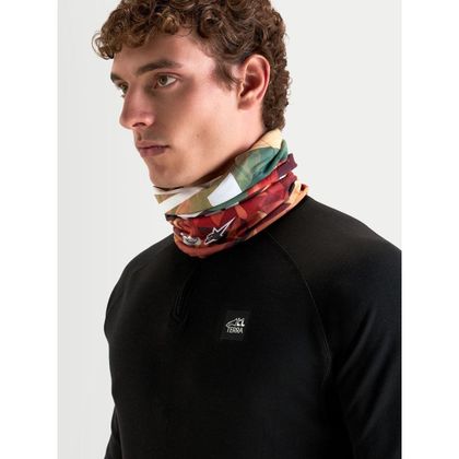 Alpinestars BUFF® PEAKS PRIMALOFT Halskraag - Zwart / Grijs