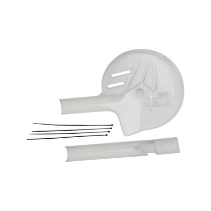 Protège Disque Maier AVEC PROTECTION DE FOURCHE - Blanc Ref : MAI0016 / 05210906 SUZUKI 650 DR 650 SE - 1996 - 2000