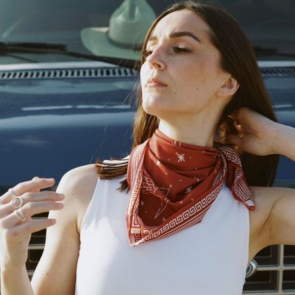 Wildust SPEED GODDESS Bandana - Rot