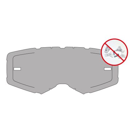 Ecran Masque Airscreen AERO EX 2025 - Gris