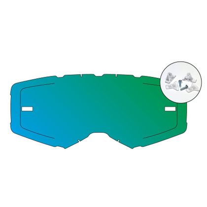 Ecran Masque Airscreen AERO EX 2025 - Iridium