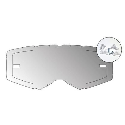 Ecran Masque Airscreen AERO EX 2025 - Blanc