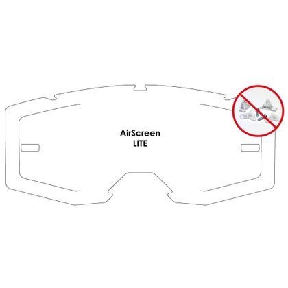 Ecran Masque Airscreen Lite EX 2025 - Incolore