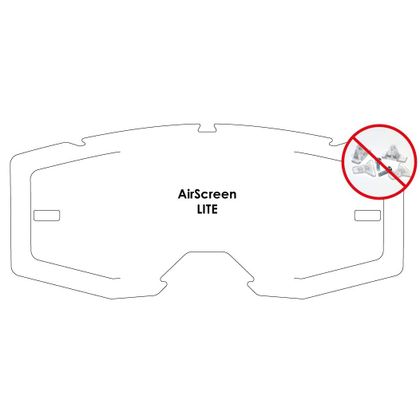 Airscreen Lite EX 2025 Bildschirm Maske - Weiß