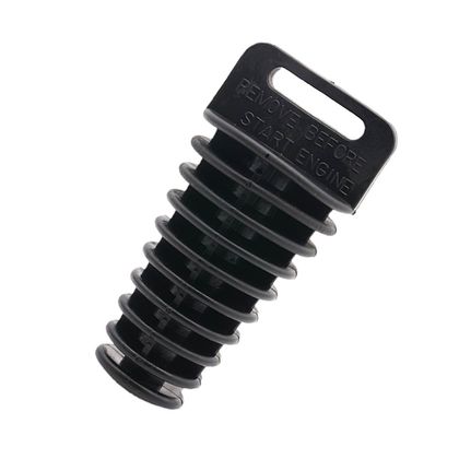 Bouchon d'échappement Bike It moyen modèle 47 mm 27 mm Universel - Noir