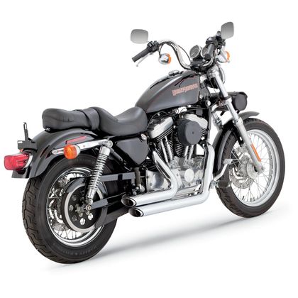 Escape completo Vance & Hines Shortshots Staggered chrome
