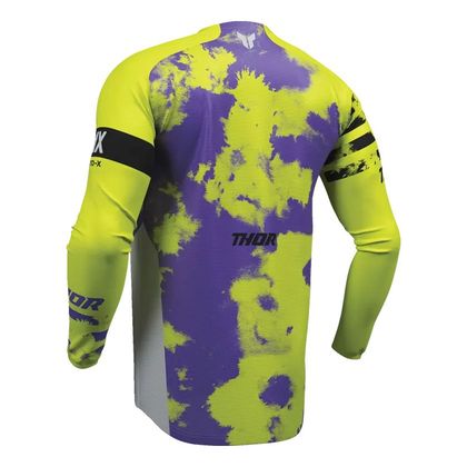 Thor LAUNCH BLEACH 2025 Cross jersey - Grey / Yellow