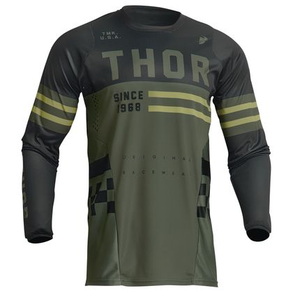 Camiseta de motocross Thor PULSE COMBAT 2023 - Verde Ref : TO2856 