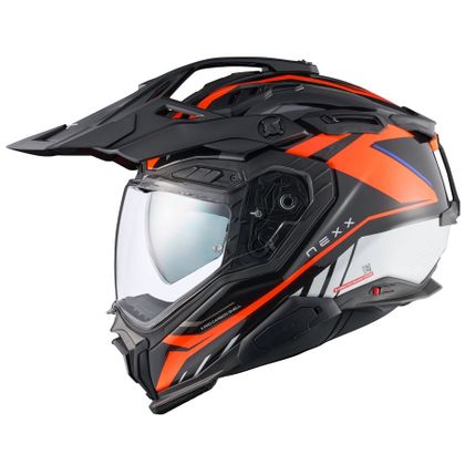 Casque Nexx X.WED3 - GOBI - Orange / Blanc