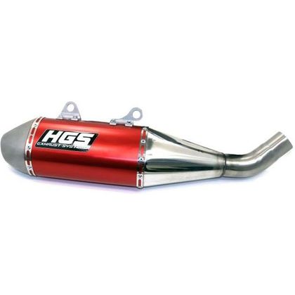 HGS STAAL Geluiddemper - Zwart / Rood