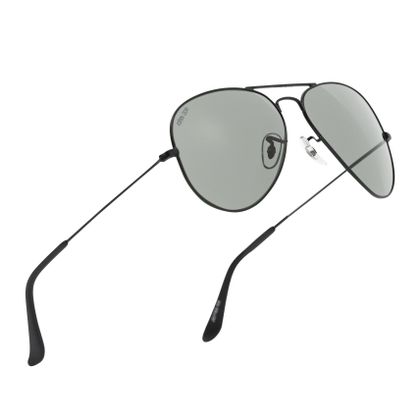 Lunettes de soleil John Doe AVIATOR - Noir