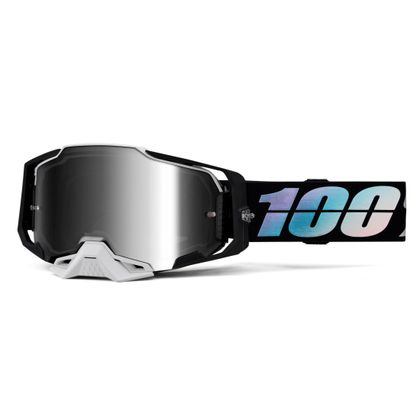 Gafas de motocross 100% ARMEGA KRISP - IRIDIUM SILVER 2023 Ref : CE1063 / 50005-00019 
