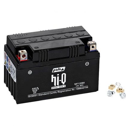 Batería HI-Q YTX9-BS cerrada tipo ácido sin mantenimiento