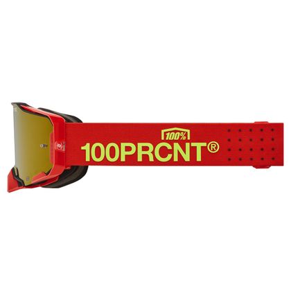 Masque cross 100% ARMEGA RACER PACK 2 MASQUES 2026 - Noir / Rouge