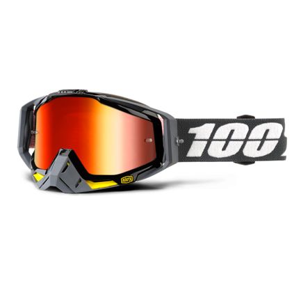 Gafas de motocross 100% RACECRAFT - FORTIS - PANTALLA IRIDIUM ROJA 2018 Ref : CE0543 / NPU 