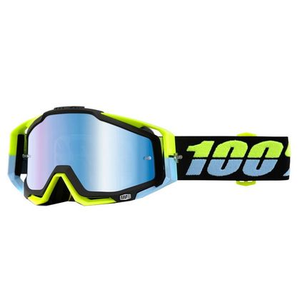 Gafas de motocross 100% RACECRAFT - ANTIGUA BLUE LENS 2018