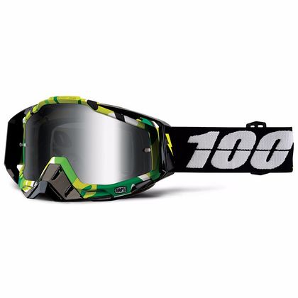 Gafas de motocross 100% RACECRAFT - BOOTCAMP SILVER LENS 2018