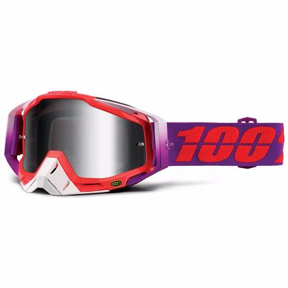 Gafas de motocross 100% RACECRAFT - WATERMELON SILVER LENS 2020