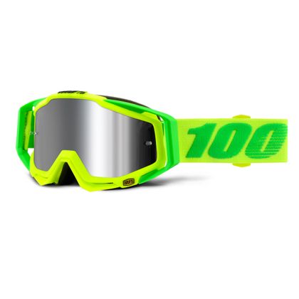 Gafas de motocross 100% RACECRAFT + SOUR SOUL - PANTALLA IRIDIUM PLATEADA 2020 Ref : CE0604 / NPU 