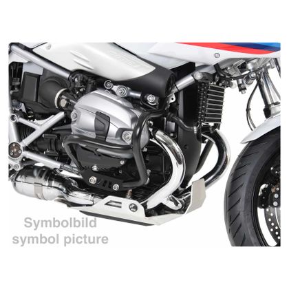 Pare-carter Hepco & Becker crash bar - Gris Ref : HBE0023 / 5016505 00 09 BMW 1200 R NINE-T RACER ABS (0J21) - 2017 - 2020