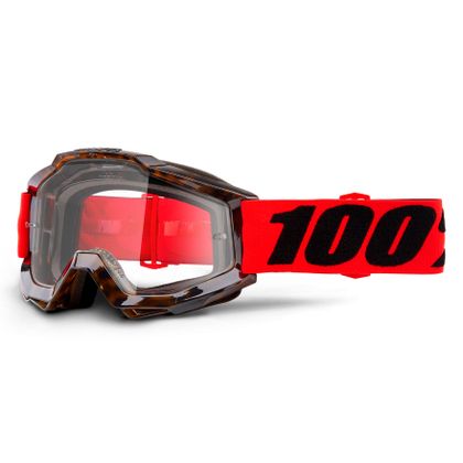 Gafas de motocross 100% ACCURI VENDOME - PANTALLA CLARA 2020