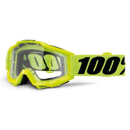 Gafas de motocross 100% ACCURI SPECIAL OTG AMARILLO FLÚOR - PANTALLA CLARA 2020