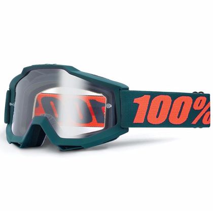 Gafas de motocross 100% ACCURI SPECIAL OTG - GUN METAL - PANTALLA CLARA - 2018 2020 Ref : CE0456 / NPU 