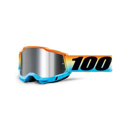 Gafas de motocross 100% ACCURI 2 - SUNSET - ARGENT - ENFANT