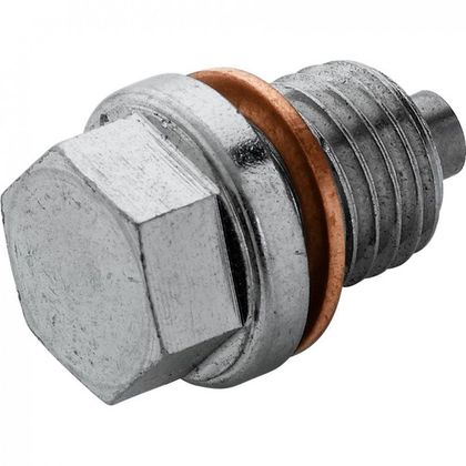 Bouchon De Vidange D'huile Aimanté M12 X 1.50 Pour Moto - Tecnium, Longueur 28 Mm, Clé 14 Mm