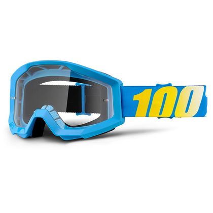 Gafas de motocross 100% STRATA - BLUE CLEAR LENS  2018 Ref : CE0310 / NPU 