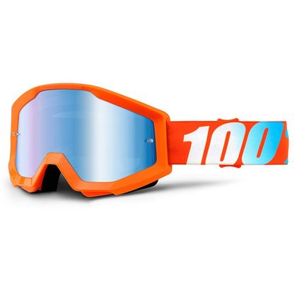 Gafas de motocross 100% STRATA - ORANGE IRIDIUM LENS  2020 Ref : CE0321 / NPU 