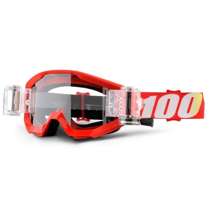 Gafas de motocross 100% STRATA ROLL OFF FURNACE - PANTALLA CLARA 2020