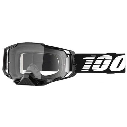 Gafas de motocross 100% ARMEGA BLACK - CLEAR 2022