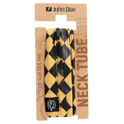 John Doe Race Flag Yellow Choker - Zwart / Geel