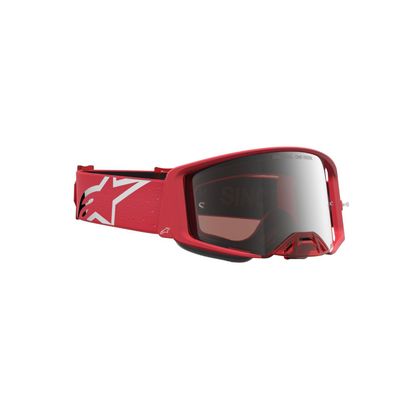 Masque cross Alpinestars SUPERTCH - VESTA Mirror Silver 2027 - Rouge