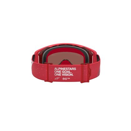 Masque cross Alpinestars SUPERTCH - VESTA Mirror Silver 2027 - Rouge