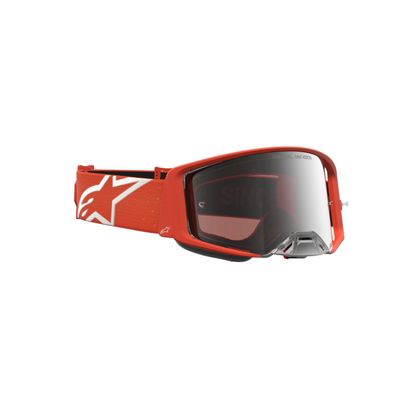Masque cross Alpinestars SUPERTCH - VESTA Mirror Silver 2027 - Orange / Gris