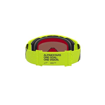 Masque cross Alpinestars SUPERTCH - VESTA Mirror Red 2027 - Jaune / Noir