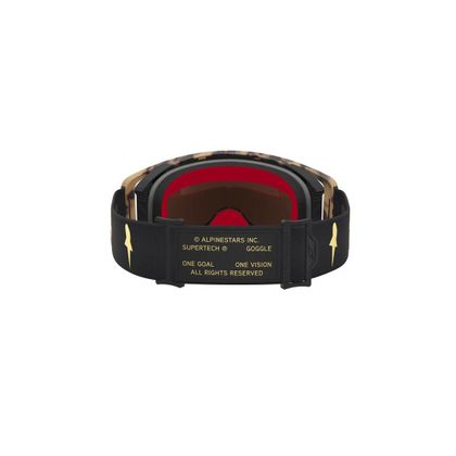 Masque cross Alpinestars SUPERTECH EDITION LIMITEE ZONE 2027 - Noir / Marron