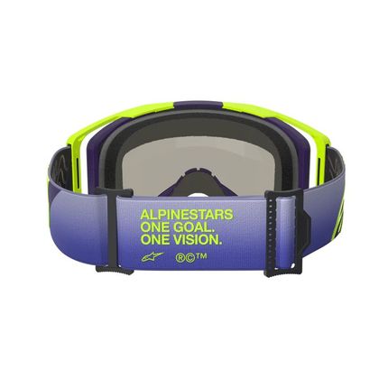 Masque cross Alpinestars VISION 8 CORP IRIDIUM 2026 - Violet / Jaune