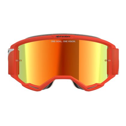 Alpinestars VISION 5 CORP IRIDIUM 2025 Cross mask - Orange