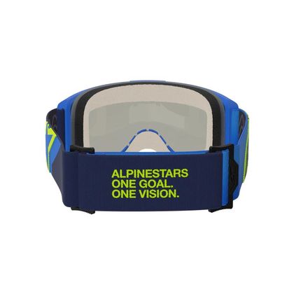 Masque cross Alpinestars VISION 5 CORP IRIDIUM 2026 - Bleu / Jaune