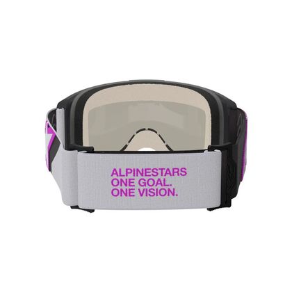 Masque cross Alpinestars VISION 5 CORP IRIDIUM 2026 - Gris / Violet