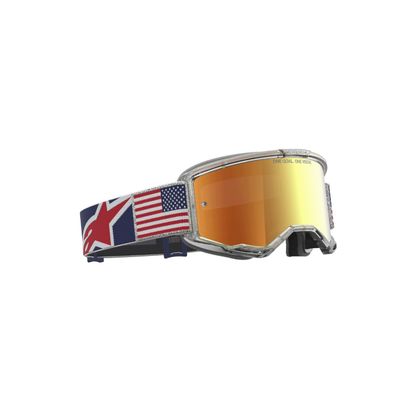 Masque cross Alpinestars VISION 5 EDITION LIMITEE Fiftyfold 2026 - Bleu / Rouge